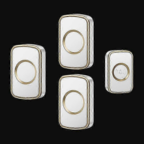 (Platinum) Wireless Doorbell for Home, DC Battery, One-to-Three, Elderly Pager