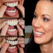 Instant Smile Comfort Fit Flex cosmetic teeth for upper and lower dentures_Lucky_B