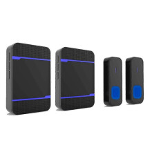 Origin And Supply 55 Pieces Of Music 300 Meters Distance Ac Wireless Doorbell 2 for 2 Us/Japan/Uk/