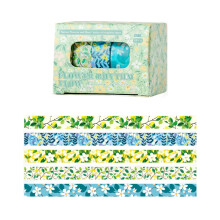 5Roll Flower Decorative Tape Aesthetic Tape 10mmX2M for-6
