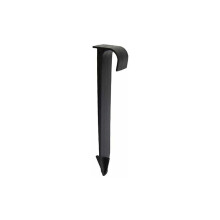 Anchor Stakes for Drip Irrigation Tubing, Secure Hold for Hose or Tubing Fastening Clips, Tri-Angled Barbed Shank Design for Strong Soil Grip, Durable