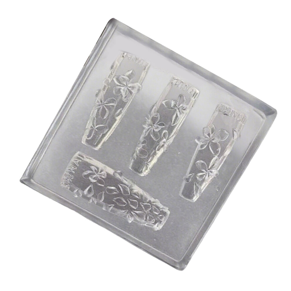 Nail Art Silicone Molds Embossing 3D Nail Mould-Style 2
