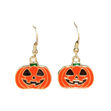 Sustainable Alloy Bat Pumpkin Earrings Perfect For-pumpkin