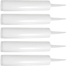 Kitbuisset, verstelbare tips voor een optimale doorstroming, geschikt voor de meeste koud aan te brengen kitten, inclusief plunjerdoppen, 5 stuks