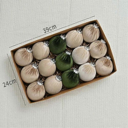 24Pcs Christmas Ornament Balls - Tree Hanging Decorations for Xmas 2