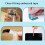 Waterproof Embossing Labels Oil Resistant And-Silver bottom 4