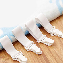 Attaches élastiques en nylon de haute qualité pour draps et protège-matelas, housses de table à repasser. Conception antidérapante pour un