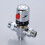 Thermostatic Mixing Valve Temperature Control G1/2" 3-way Solid Brass Valve for Shower Systems 1