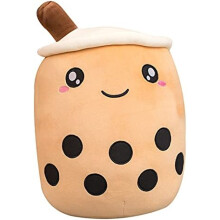 Boba-Plüschtier, dehnbarer, superweicher Stoff, sicher zum Kuscheln für Kinder, niedliches Design, süßes Geschenk für jedes Alter