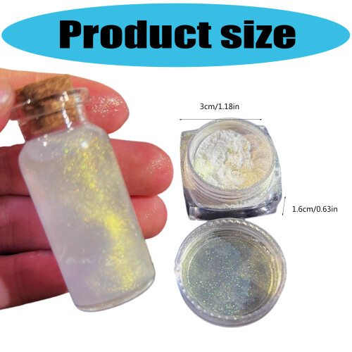 Shimmering Mica Glitters for Epoxy Decorations-Aurora Purple 2