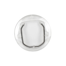 Cat door made of PC material, pet flap for cats, suitable for installation both indoors and outdoors, durable.