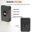 (Medium Standard) Trade HL Wireless Smart Doorbell, LED Night Light, Ding Dong Music 2