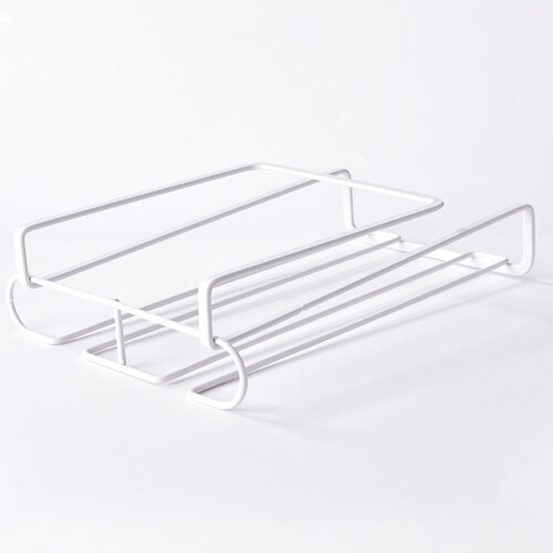 Space Saving Wine Glass Organizer Under Cabinet, Easy to Install Stemware Holder with Rust Resistant Metal Frame, No Drill Required Multi Function Rac 1
