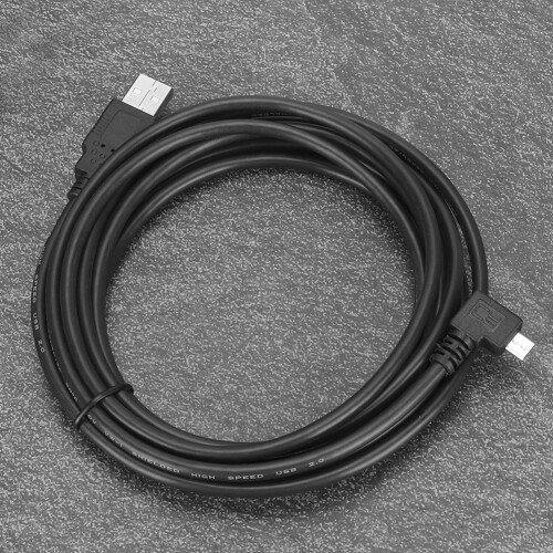 Καλώδιο δεδομένων Micro Usb διπλής κάμψης με σχεδιασμό 90 μοιρών, γρήγορη και ακριβής 2