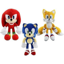 3 Sonic Plush Dolls: Soft Stuffed Animals for Fans