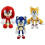 3 Sonic Plush Dolls: Soft Stuffed Animals for Fans 1