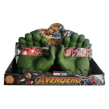 Hulk Gloves Figures Toys, Avengers Legends Gamma Grip Model Toy Gifts for Children A