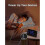 (Blue Digit blue Projection) Projection Alarm Clock, Digital Clock With 180 Rotatable Projector, 3-level Brightness Dimmer,-YH 4
