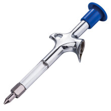 Bicycle Grease Gun, Mini Grease Injector for Mountain MTB, Silver