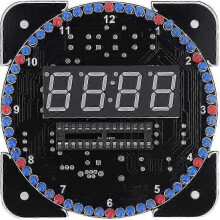 Alarm Clock DIY Digital Alarm Clock Kit,LED Multi-Function Digital Alarm Clock