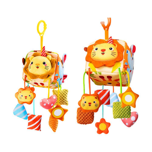 Interactive Baby Wind Chime Crib Mobile-Paperdrawing bed be 1