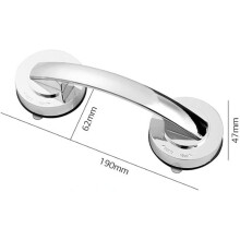 Suction Cup Handle for Sliding Glass Door, Portable Suction Handle Bar with Strong Grasping Force, No Tools Required Easy to Install Reusable Grab