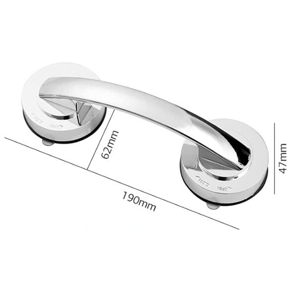 Suction Cup Handle For Sliding Glass Door, Portable Suction Handle Bar With Strong Grasping Force, No Tools Required Easy To Install Reusable Grab 9048212456469