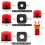 5Piece Screwdriver Bit Magnetizers With Nonslip Grip ABS 3