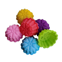 Backformen Silikonformen Blumenförmige Kuchenformen-Liebesblume