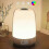 Touch Wake Up Night Light with Sunrise Simulation Alarm Clock, 3-Way Dimmable Warm White Bedside Lamp 1