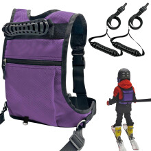 Kids Ski Harness Toddler Snowboard Trainer Strap Kids Snowboard Harness for Kids Kids Kids Beginners Purple Ref: 1263