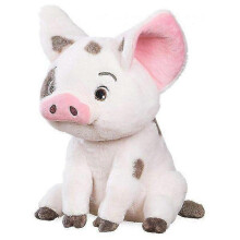 Official Moana Pua Plush, Medium 13 Inch, Iconic Cuddly Toy Figure with Embroidered Eyes and Soft Plush Details