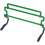 Mobility, Speed, training equipment, Heightadjustable for running, Training indoors and outdoors, Green 5