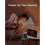 (Red Digit red Projection) Projection Alarm Clock, Digital Clock With 180 Rotatable Projector, 3-level Brightness Dimmer,-YH 4