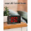 (Red Digit red Projection) Projection Alarm Clock, Digital Clock With 180 Rotatable Projector, 3-level Brightness Dimmer,-YH 5