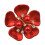 4Pcs Rhinestones Pearls Button Clips Decorative Cufflinks-6 6