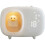 Cute Pure White Cat Night Light for Bedroom with Alarm Clock 1