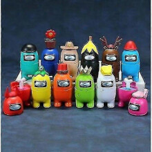 12pcs Among Us Action Figures Toys Brinquedos Figurals Board Games Dolls Set-WELLNGS