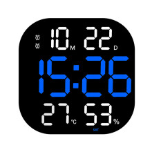 Easy Setups Digital Wall Clock for Children and Seniors Large-3