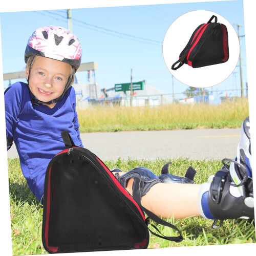2 pieces roller skate bag for figure skating ice roller skate organizer skate container Ref: 1136 2