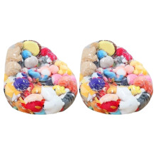 Clear PVC Plush Animal Container That Doubles As-2pcs