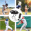 Baseball training accessories, portable baseball training tools, rebound trainer Ref: 8586 3