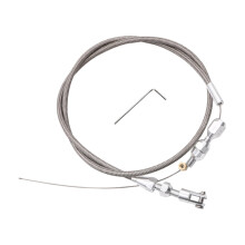 Throttle Cable, CutToLength Throttle Control Cables, Aluminum Alloy And Stainless Steel For Kart, ATV, Motorcycle, Car Ref: 1486