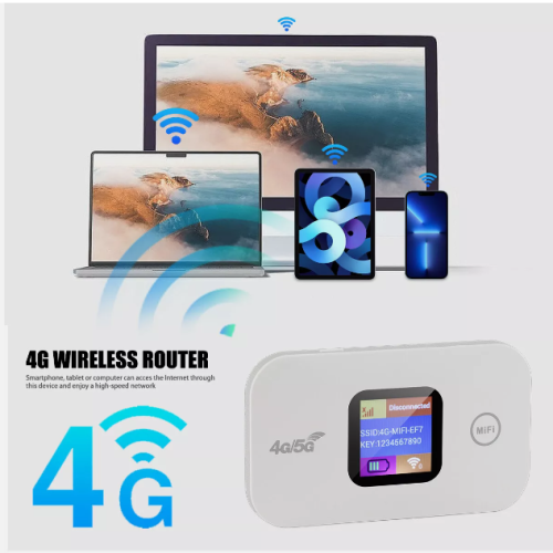 Συμπαγές και φορητό 4G LTE Modem Router, που υποστηρίζει πολλαπλούς χρήστες με ευκολία plug 2