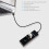 Προηγμένος διανομέας USB3.0, κομψός διαχωριστής USB πολλαπλών θυρών με προστασία από 4