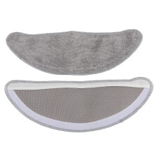 Pano de microfibra para esfregão, acessórios premium para aspirador robô, pano de esfregão lavável e reutilizável para pisos de madeira, 2