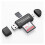 Multi-function SD Card Reader For OTG Compatible Android Smartphones And Tablets, Compact Flash Card Reader With USB 2.0 Interface And Micro USB OTG C 1