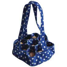 Eierkorb aus Segeltuchstoff mit individueller Tasche, bequemer-3