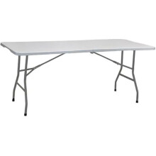 Klapptisch - Marbueno - 180 x 70 x 74 cm - Kunststoff und Stahl - Außenbereich - Mehrfarbig