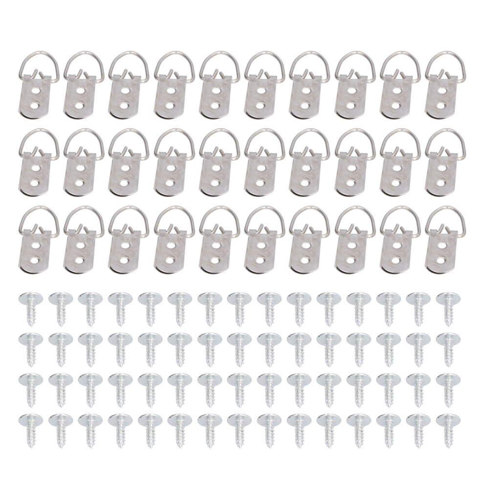 Rust-Proof Iron Picture Hangers, Multi-Purpose Frame Hanging Hardware For Digital Paintings, Picture Frames, Beautiful Appearance Suitable For Any Roo 9554910049891